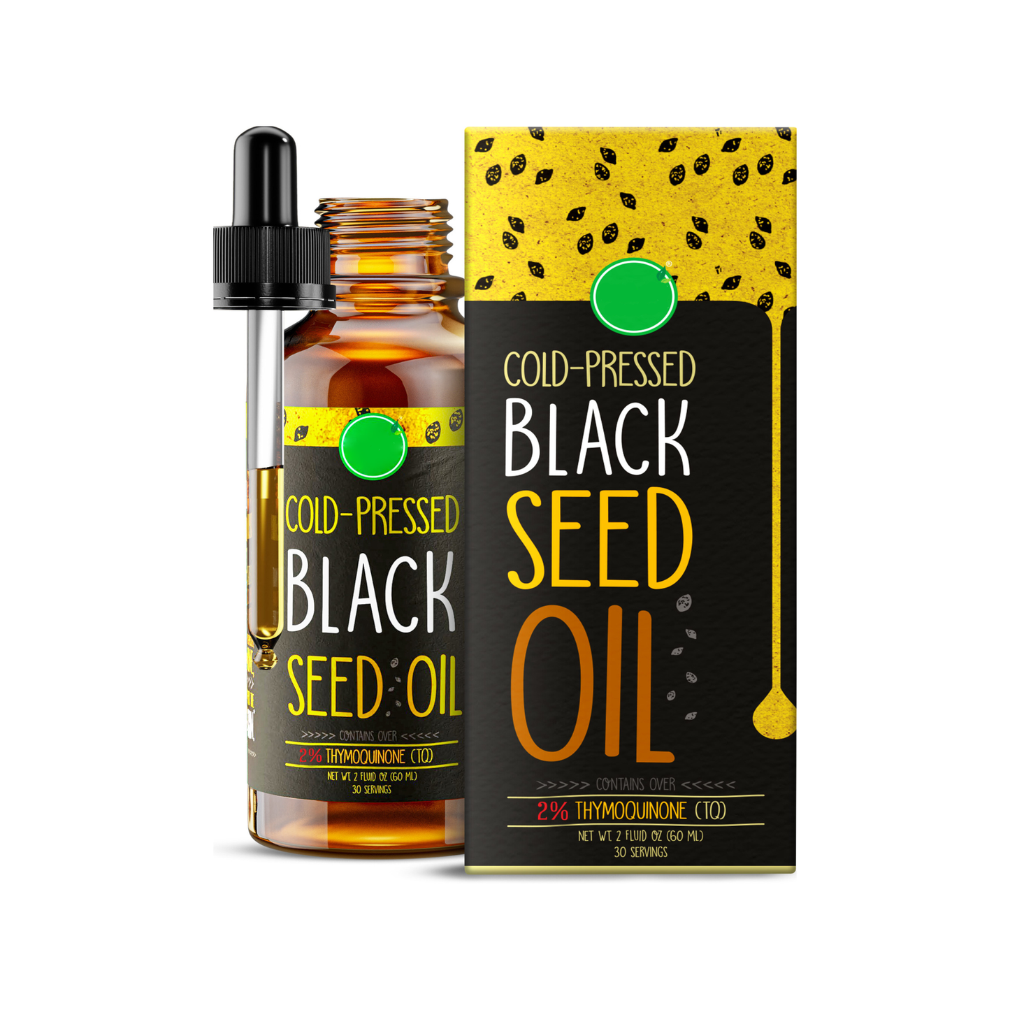 Cold-Pressed Black Seed Oil (2oz)