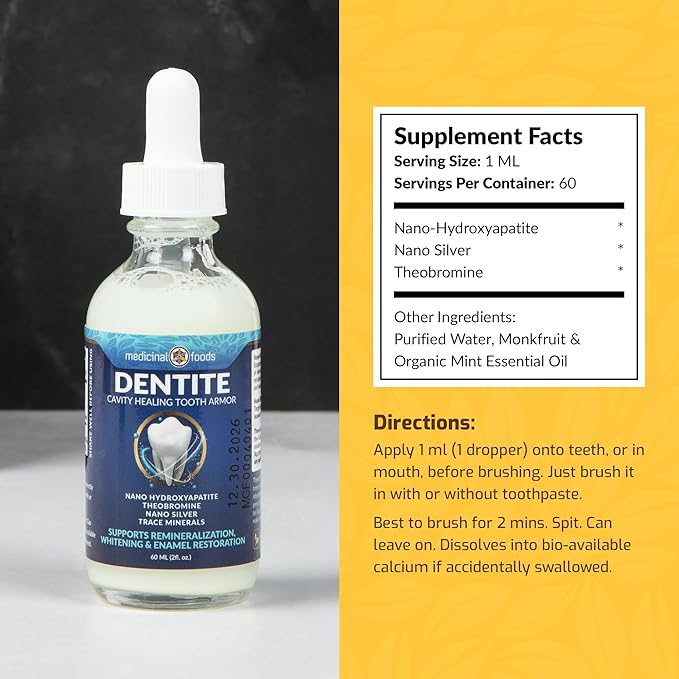 Dentite Tooth Armor - Cavity Healing and Enamel Refurbishing