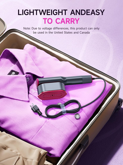 Portable 2-in-1 Steamer & Iron