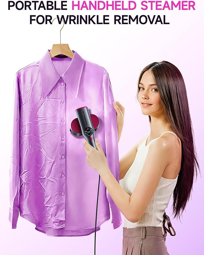 Portable 2-in-1 Steamer & Iron